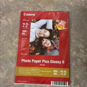 Canon Photo Paper Plus Glossy II